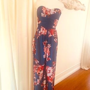 Hawaiian print Jumpsuit one size